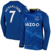 Maglia da Calcio a Maniche Lunghe Everton Richarlison 7 Casa 2021-22 per Uomo